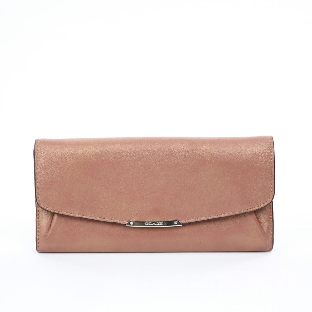 Coach Madison Dusty Rose Leather Wallet